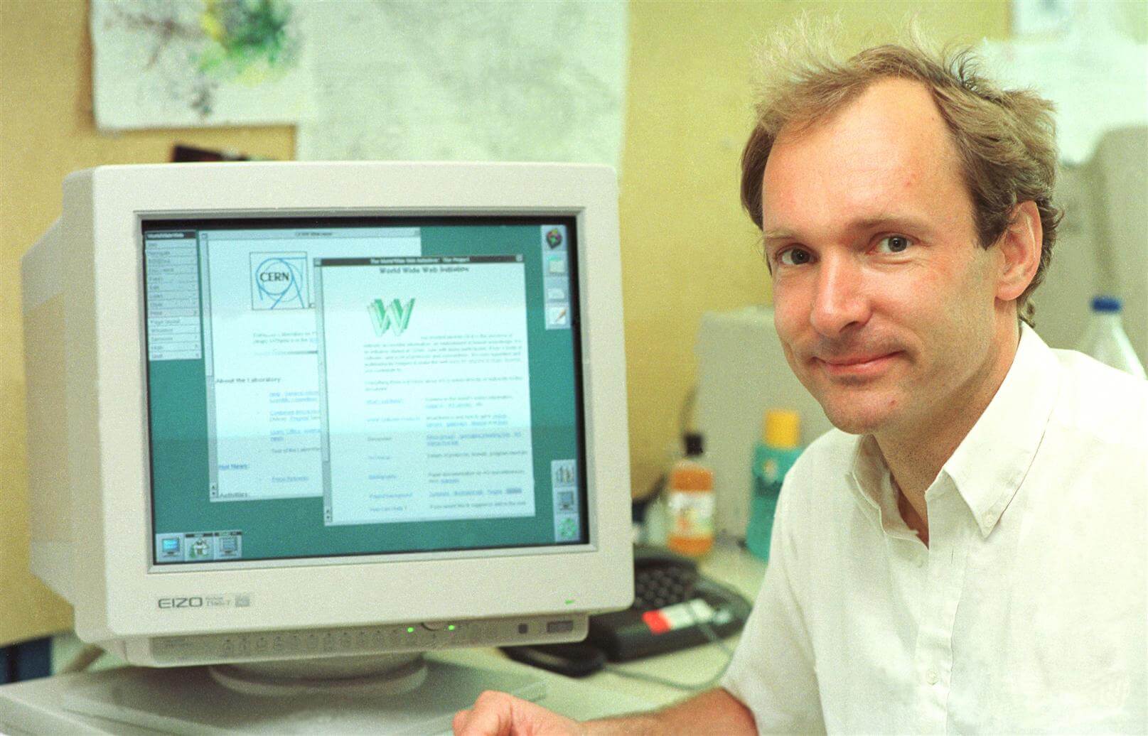 Tim Berners-Lee, inventor of the World Wide Web